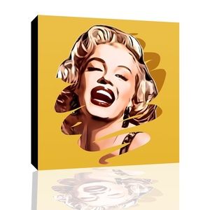 Marilyn Monroe  canvas print wall art size 12x12